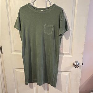 Woman’s Green T-Shirt